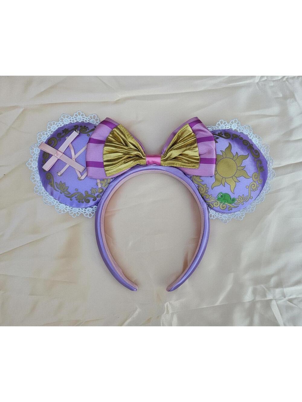 Rapunzel Tangled Pascal Mickey Mouse Ears Minnie Headband 2025